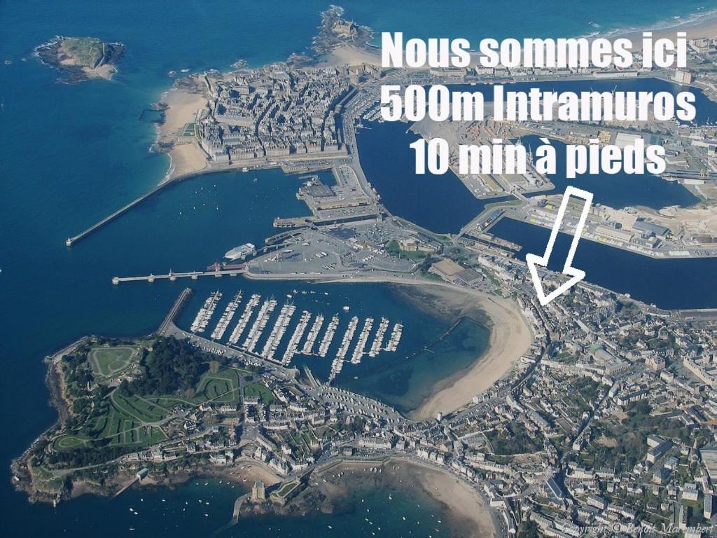 L'Atelier - Plage A 50M Et Remparts A 500M Saint-Malo Esterno foto